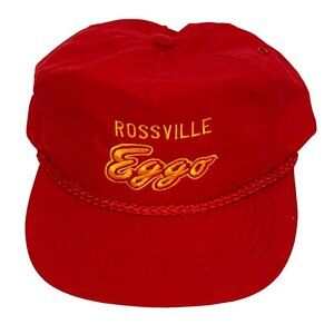 Vintage Rossville Eggo‎ Corded Snapback Hat
